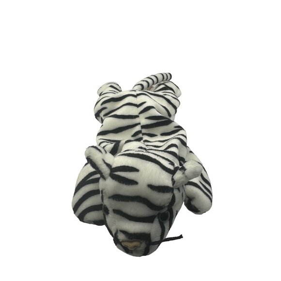Ty Beanie Baby Blizzard The White Tiger Plush Toy - Picture 1 of 7